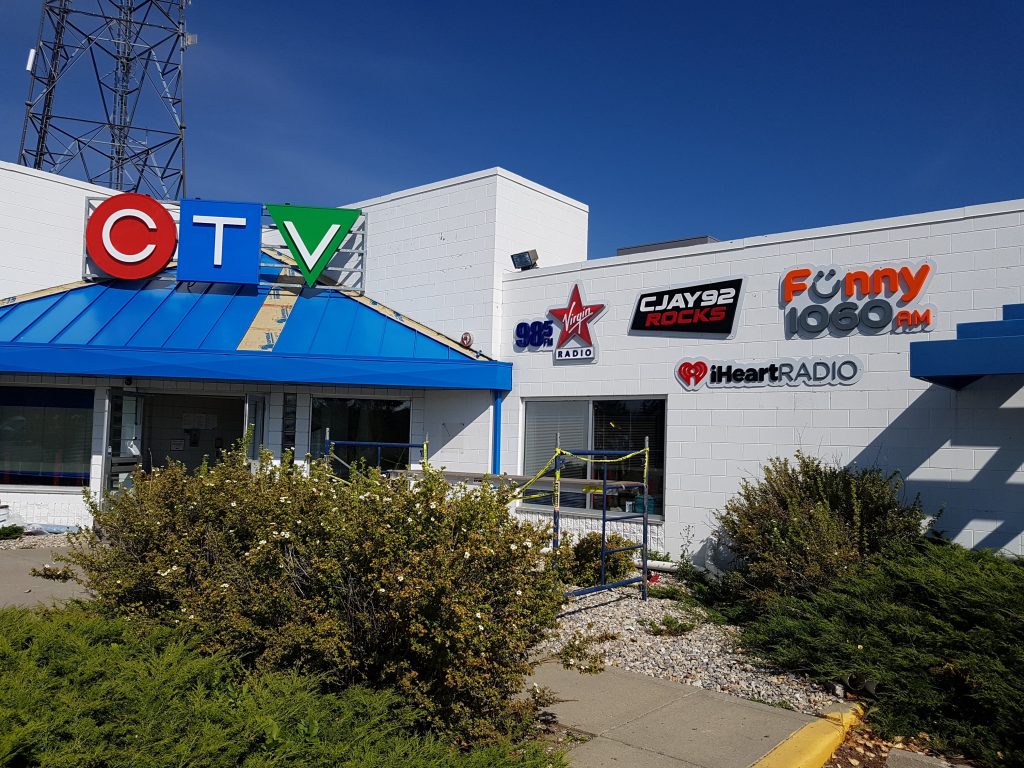 Exterior Dimension Sign Letters - Bell Media