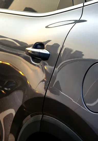 Paint surface wear and dull finish reducing vehicle resale value