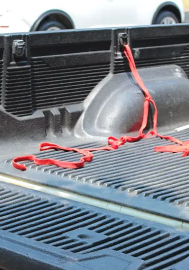 UV damage dulling and weakening unprotected truck bed surface over time